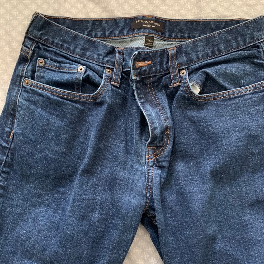 Banana Republic straight fit jeans